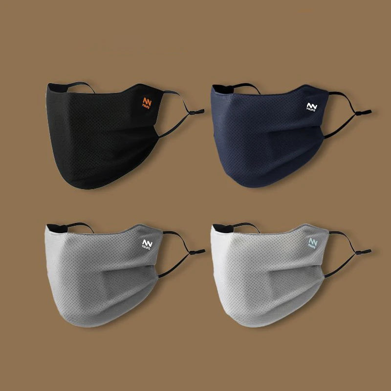 UV Protection Face Mask – Breathable Ice Silk Cycling Shield UV Face Mask Axl