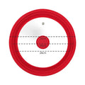 Universal Silicone Glass Pan Lid – Fits 16cm–32cm Cookware Universal Pan Lid Axl Red 28-30-32cm