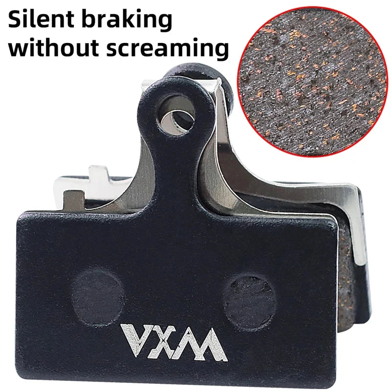 VXM MTB Hydraulic Disc Brake Pads – Semi-Metal, Quiet & Durable Disc Brake Pads Axl