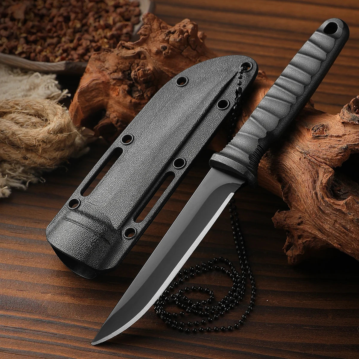 SHENJIU Stainless Steel Fruit Knife with Scabbard | Portable Fruit Knife Axl 1pcs