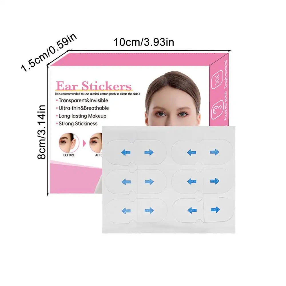 Invisible Ear Tape – Silicone Ear Corrector Stickers 15/30 Pairs Ear Corrector Tape Axl 30 pairs