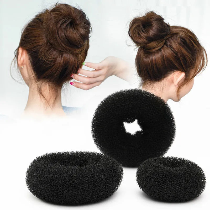 14cm Hair Bun Donut Headband – Nylon Bun Maker for Women Hair Bun Maker Axl