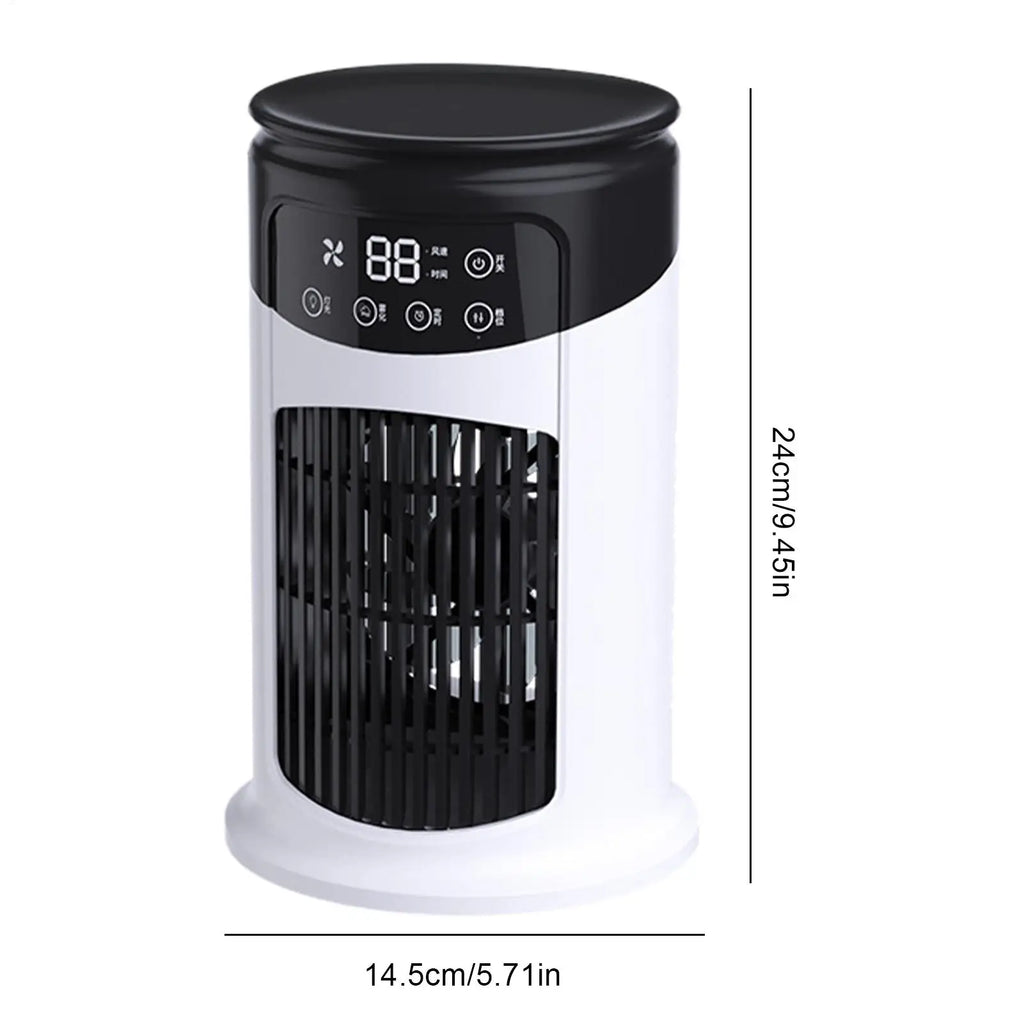 Portable Evaporative Air Cooler – 6-Speed Fan & Humidifier Evaporative Air Cooler Axl
