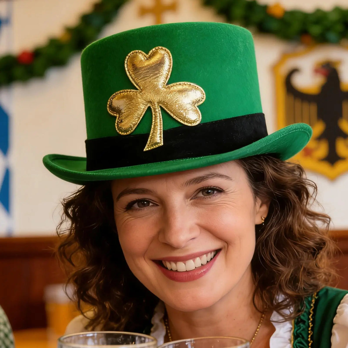 Irish Green Top Hat – St. Patrick's Day Costume Party Hat Costume Party Hat Axl