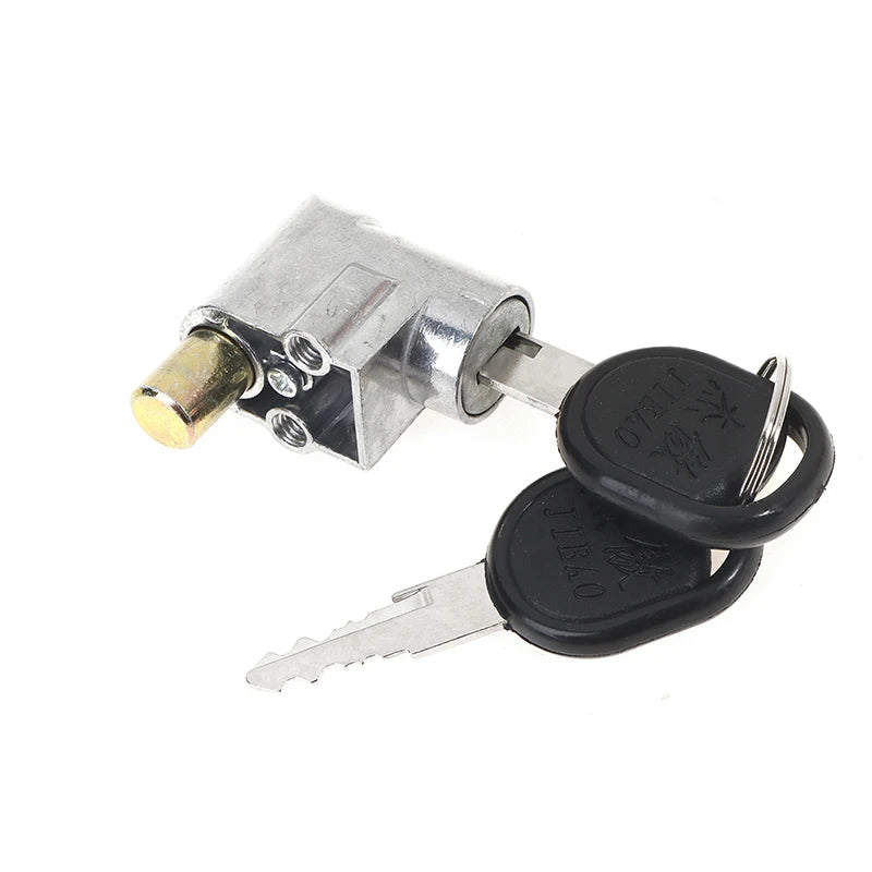 Ignition & Battery Box Lock + 2 Keys – Motorcycle Scooter E-Bike Motorcycle Ignition Lock Axl one size
