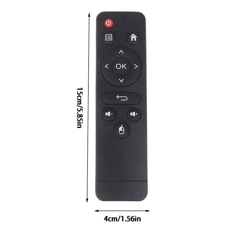 4K Android TV Box Remote Control for H96 MAX, X3, H616 TV Box Remote Axl No plug onesize