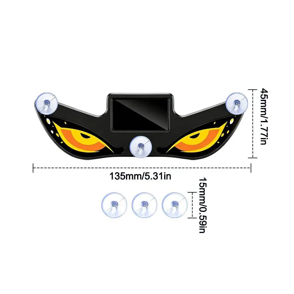 Solar Devil Eye LED Car Atmosphere Light | Blinking Neon Lamp Car Atmosphere Light Axl