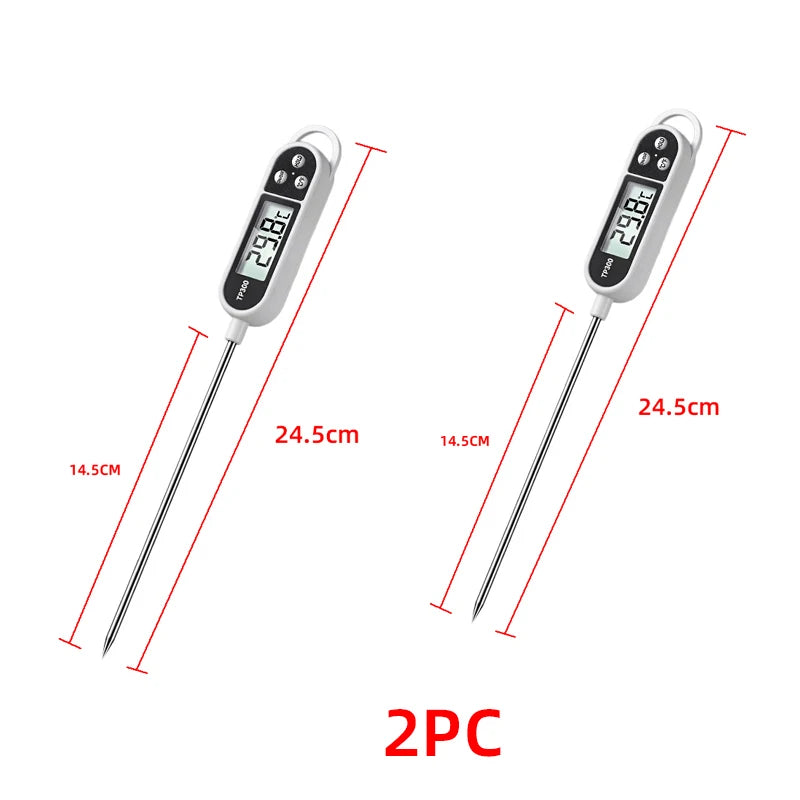 TP300 Digital Food Thermometer – BBQ, Meat & Kitchen Probe Kitchen Thermometer Axl small size 2PC