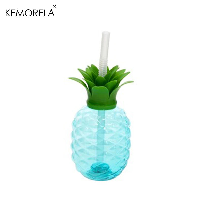 Kids Tropical Water Bottle with Lid & Straw – BPA-Free Kids Water Bottle Axl