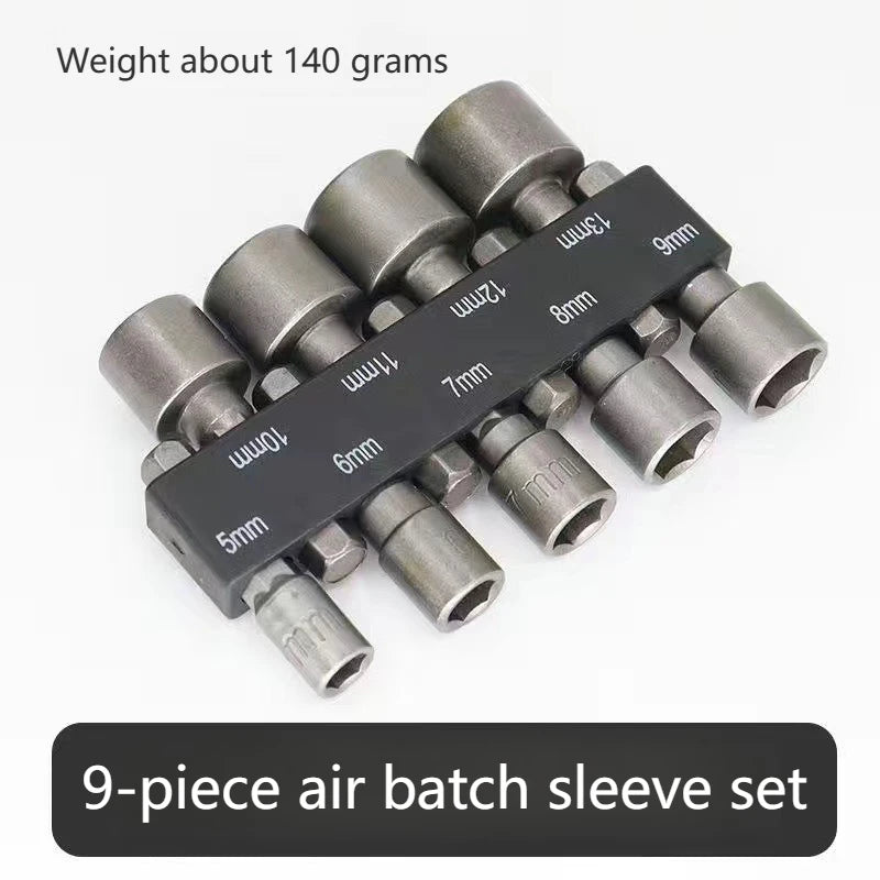 Hex Socket Screwdriver Insert Set – Pneumatic & Manual Tool Bits Socket Screwdriver Set Axl 9pc-1set