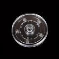Acrylic 360° Rotating Display Stand – 4" Clear Turntable Base Rotating Display Stand Axl 100mm
