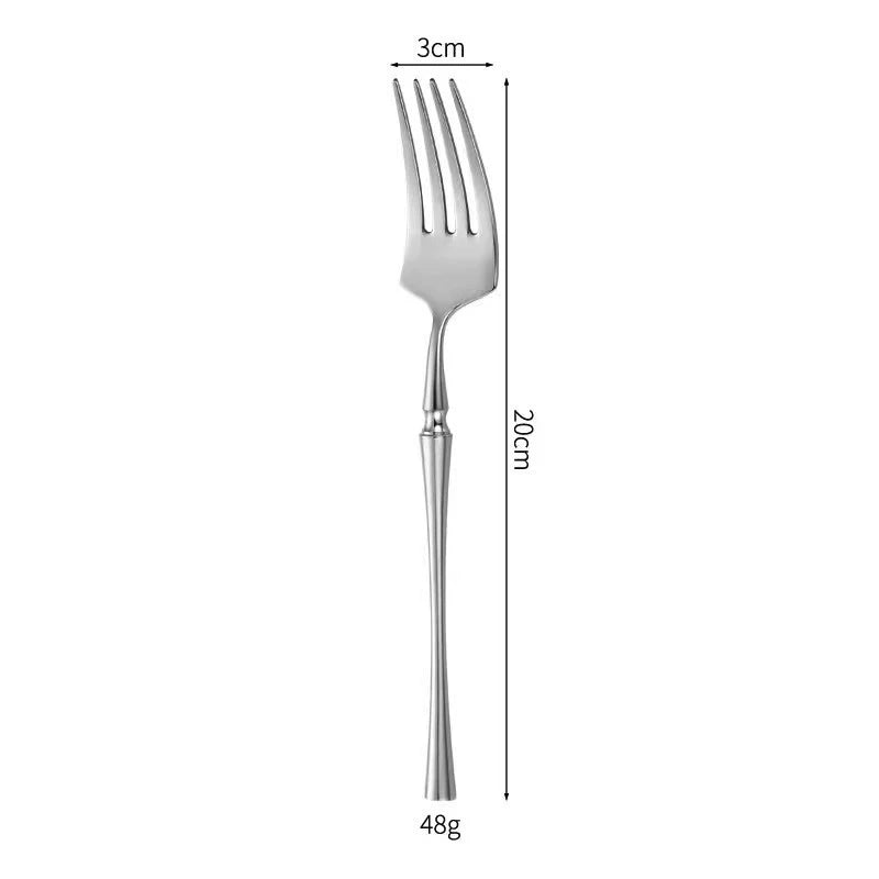 304 Stainless Steel Flatware Set – Steak Knife, Fork & Spoon Flatware Set Axl B China Mainland