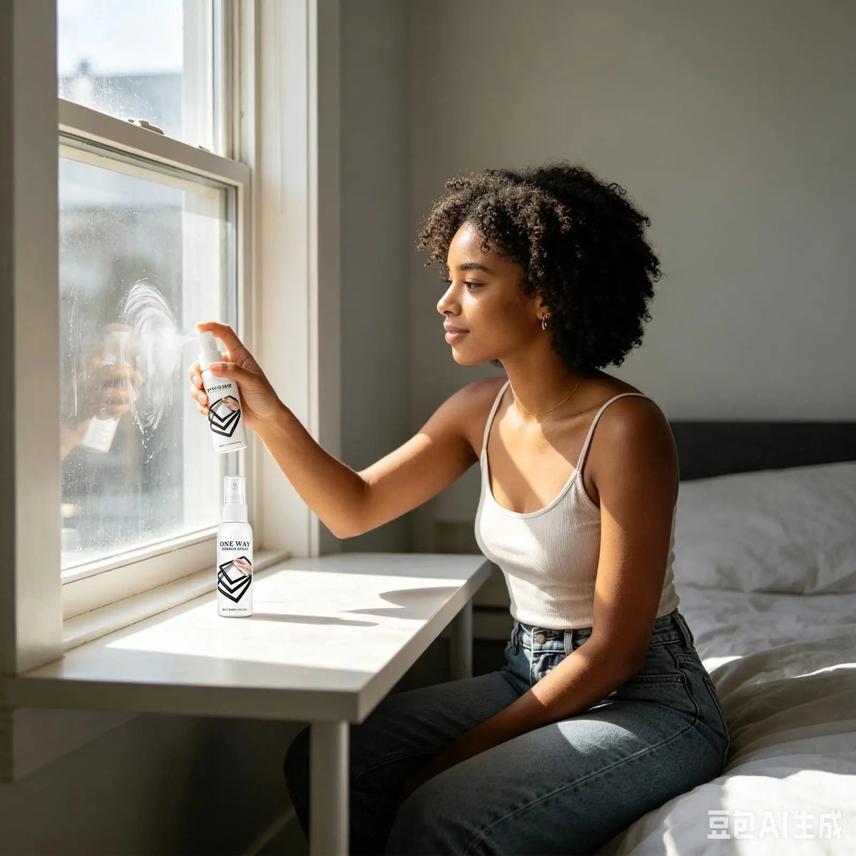 Reflective Window Privacy Spray 30ml – Mirror Glass Coating Window Coating Spray Axl