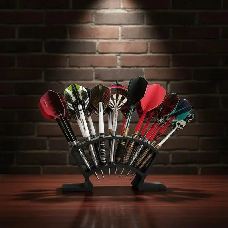 27-Slot Dart Cabinet Holder – Dart Storage Organizer for Players Dart Storage Holder Axl