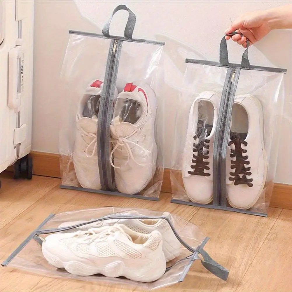 Waterproof Transparent Shoe Storage Bag – S, M & L Sizes Shoe Storage Bag Axl