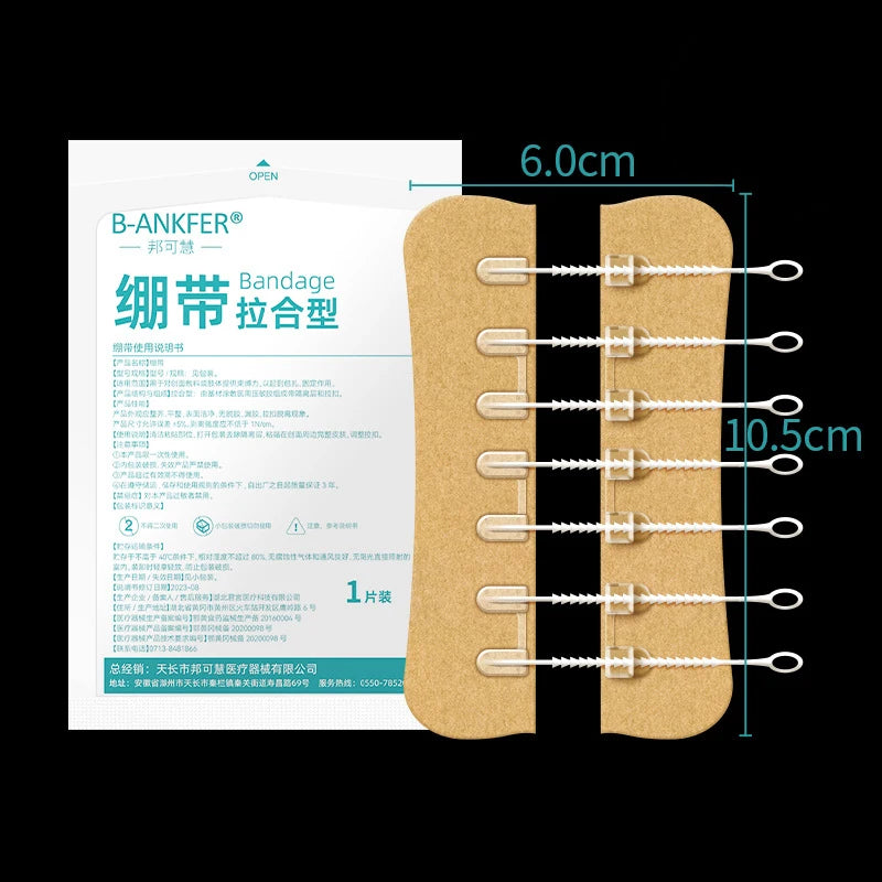 Zipper Wound Closure Patch – Sutureless Hemostatic Bandage Wound Closure Patch Axl 4