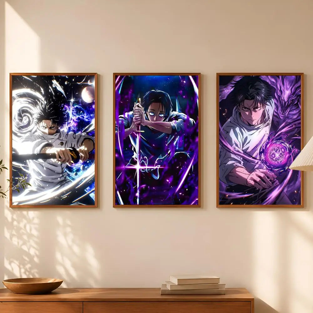 Yuta Okkotsu Anime Self-Stick Wall Poster – HD Waterproof Art Anime Wall Poster Axl