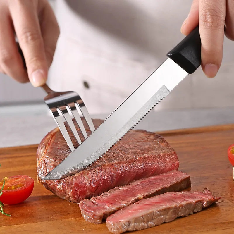 Stainless Steel Steak Knife – Dishwasher Safe PP Handle Steak Knife Axl