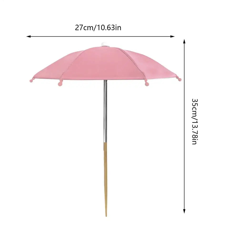Plant Shade Umbrella 35x27cm – Sun Cover for Garden Plants Garden Shade Umbrella Axl Pink