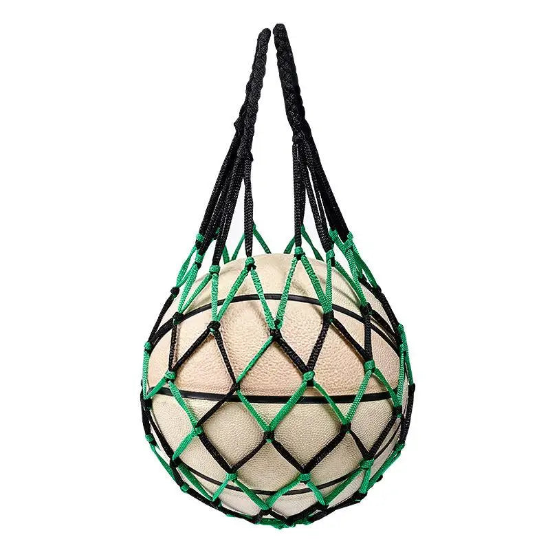 Mesh Ball Carry Bag – Portable Net Sack for Soccer & Sports Sports Ball Bag Axl one size A9