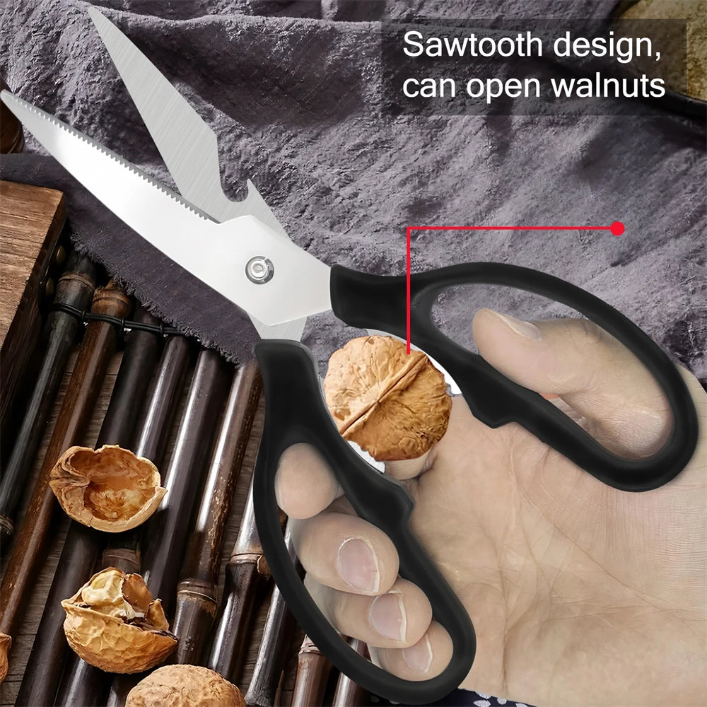 Multipurpose Kitchen Scissors – Ergonomic BBQ Food Shears Kitchen Scissors Axl