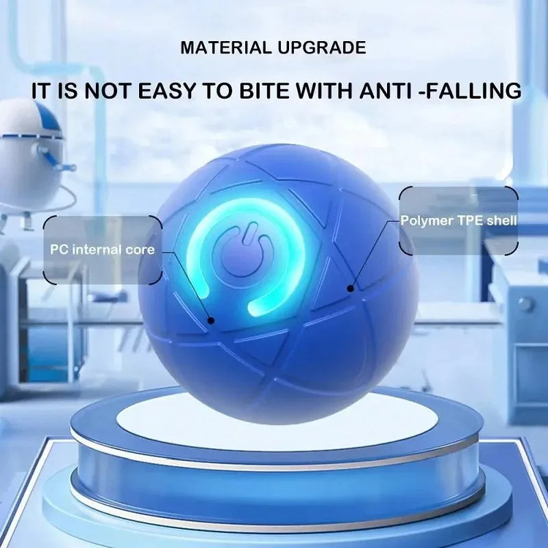 Rechargeable Auto-Moving Interactive Dog Ball Toy – 2 Modes Interactive Dog Toy Axl