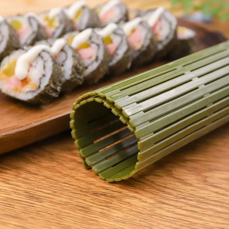 Plastic Sushi Rolling Mat – Reusable Nori Rice Roll Mold Sushi Rolling Mat Axl