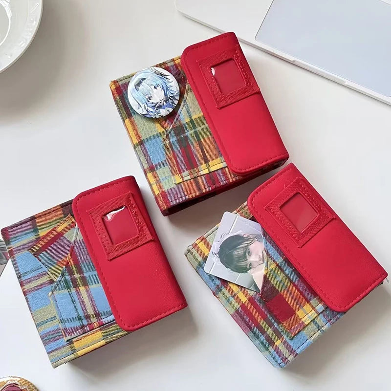 K-Pop Photocard Binder – Candy Color Fabric Loose-Leaf Album Photocard Collect Binder Axl