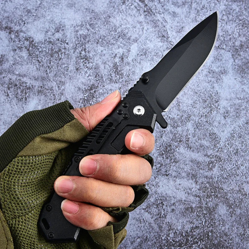 Stainless Steel Folding Pocket Knife – Portable Fruit Knife Folding Pocket Knife Axl