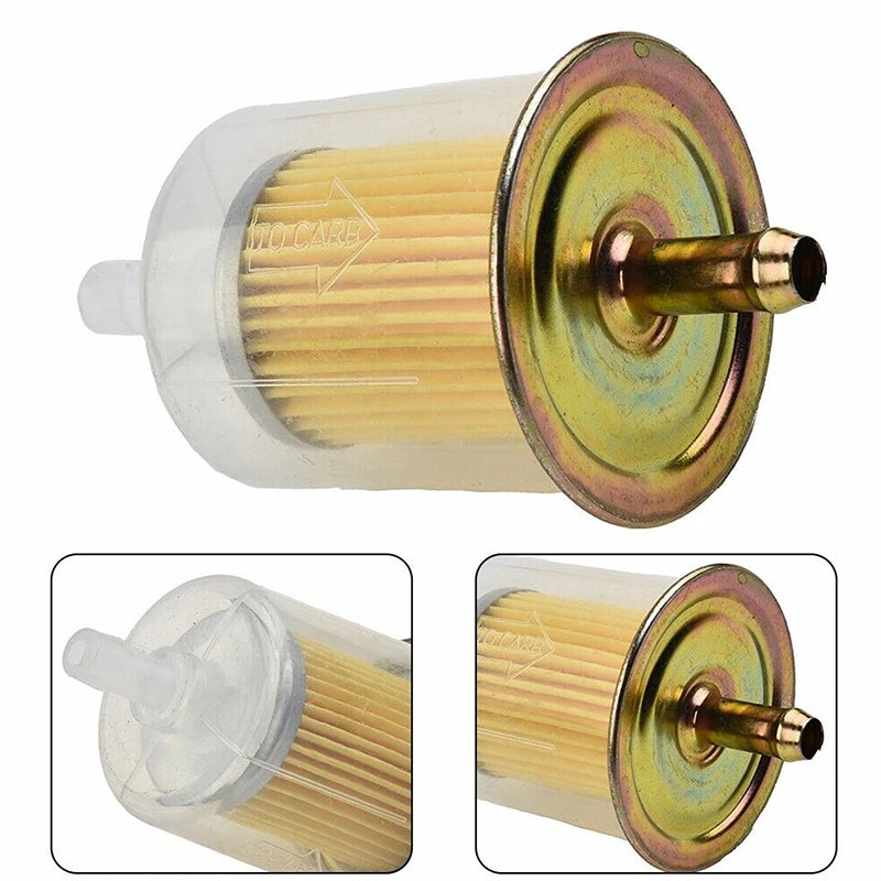 Universal 3/8" Inline Fuel Filter – Cars, Motorcycles & RVs Inline Fuel Filter Axl