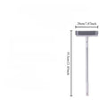 Retractable Double-Sided Window Cleaner & Extendable Squeegee Window Cleaning Tool Axl GRAY