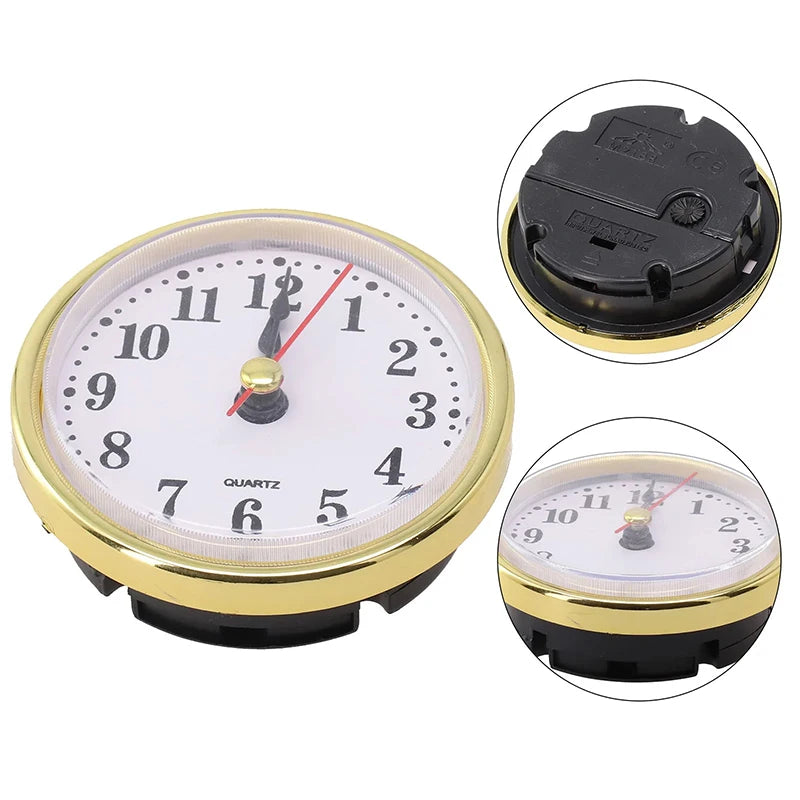 65mm Quartz Clock Insert – Roman & Arabic Numerals DIY Clock Insert Axl