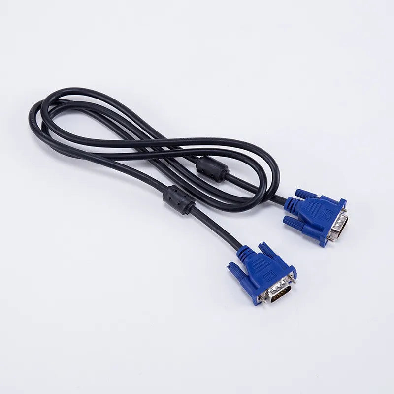 VGA Male to Male Cable with Magnetic Ring | Monitor & Projector VGA Video Cable Axl