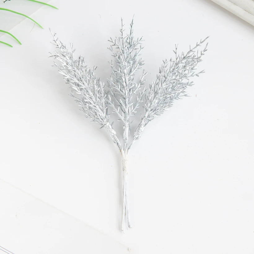 Gold & Silver Artificial Branches – Wedding & Home Décor Artificial Decorative Branches Axl Silver 3pcs