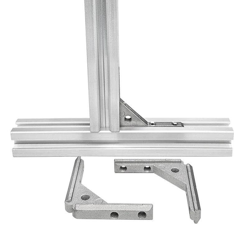 Angle Slot Corner Connector for 2020 3040 4040 Aluminum Profile Corner Bracket Connector Axl