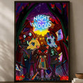 Game Night in the Wood Self-Stick HD Wall Art Poster Wall Art Poster Axl White01 15X20cmNoframe