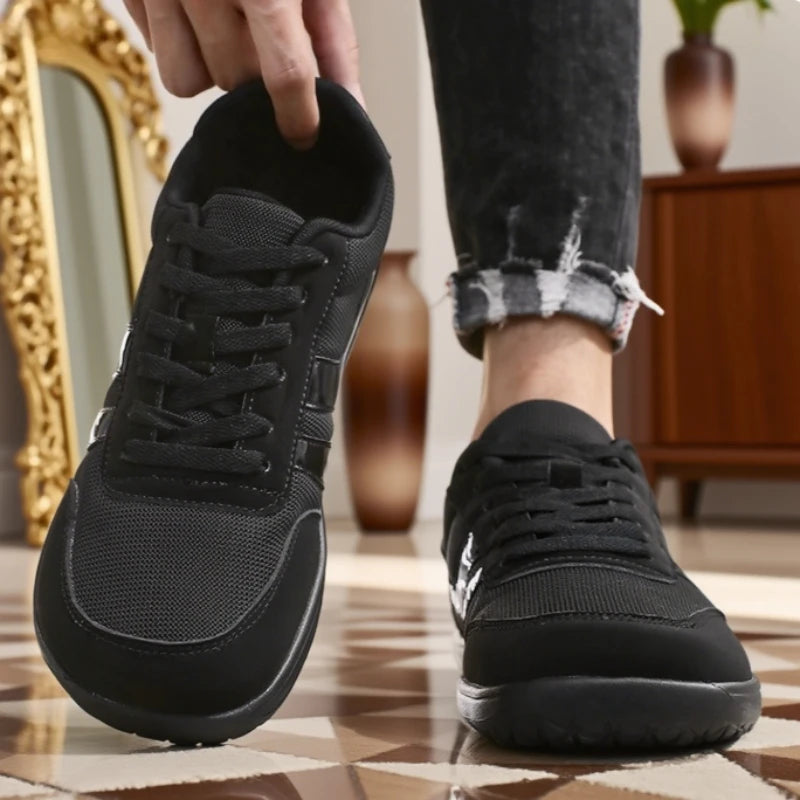 ZULIWAGN Barefoot Wide Toe Sneakers – Unisex Walking Shoes Barefoot Sneakers Axl