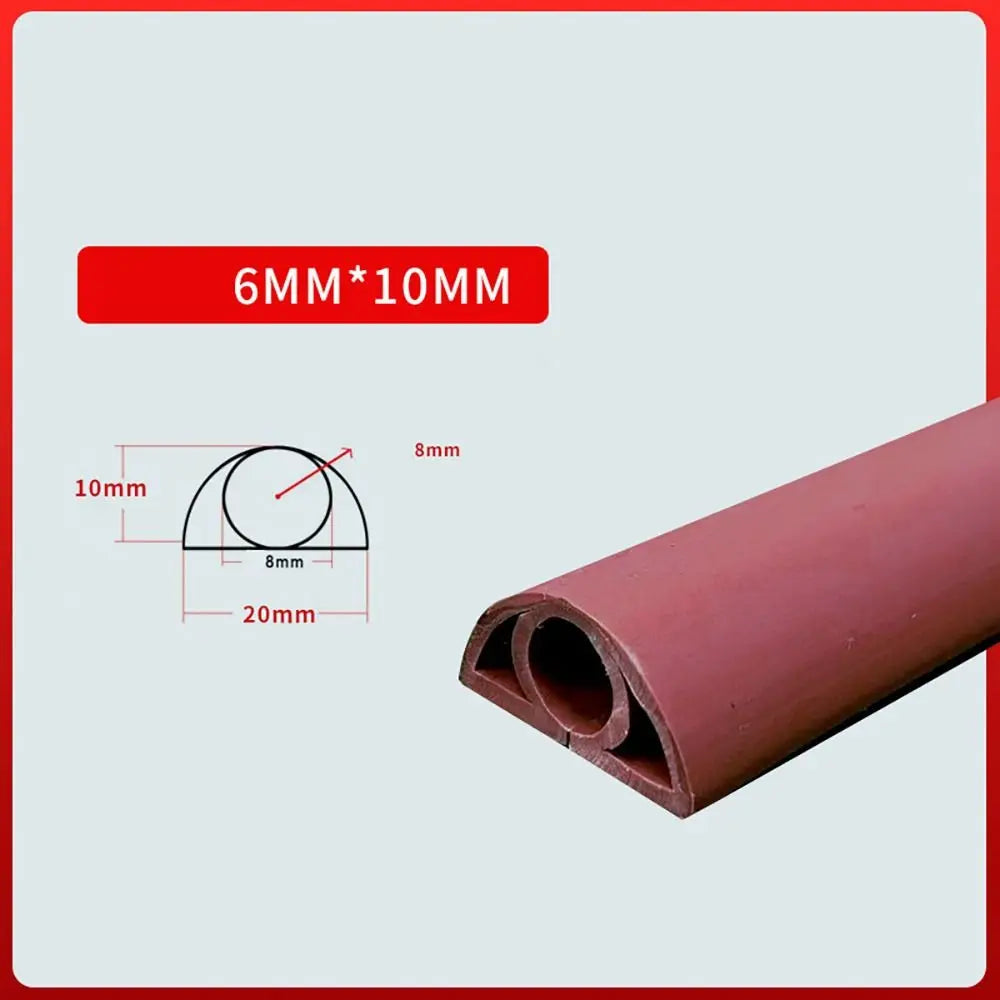 2CM Self-Adhesive Floor Cord Cover – PVC Cable Concealer Floor Cord Cover Axl
