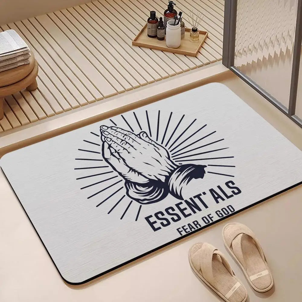 Diatomite Bath Mat – Quick Dry, Anti-Slip & Absorbent Bath Mat Axl