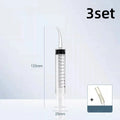 Pet Feeding Syringe 12ml – Oral Dosing for Birds & Small Pets Pet Feeding Syringe Axl 3set