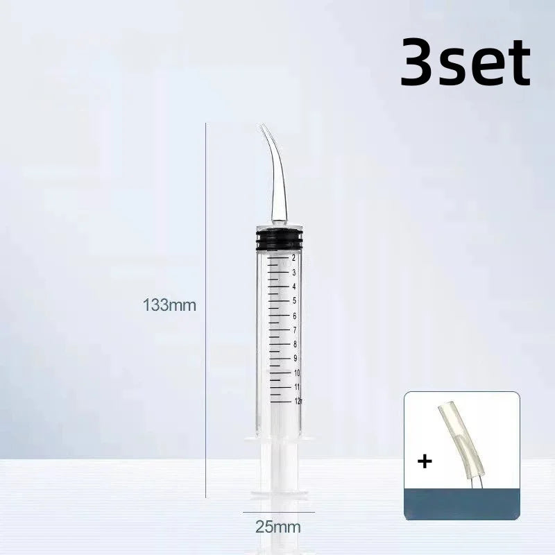 Pet Feeding Syringe 12ml – Oral Dosing for Birds & Small Pets Pet Feeding Syringe Axl 3set
