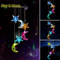 Solar Wind Chime LED Light – Color Changing Crystal Ball Garden Solar Garden Light Axl Star moon