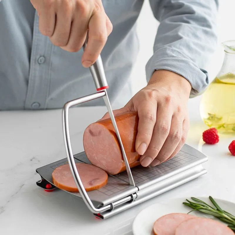 Stainless Steel Cheese & Deli Slicer with Silicone Suction Base Cheese & Deli Slicer Axl
