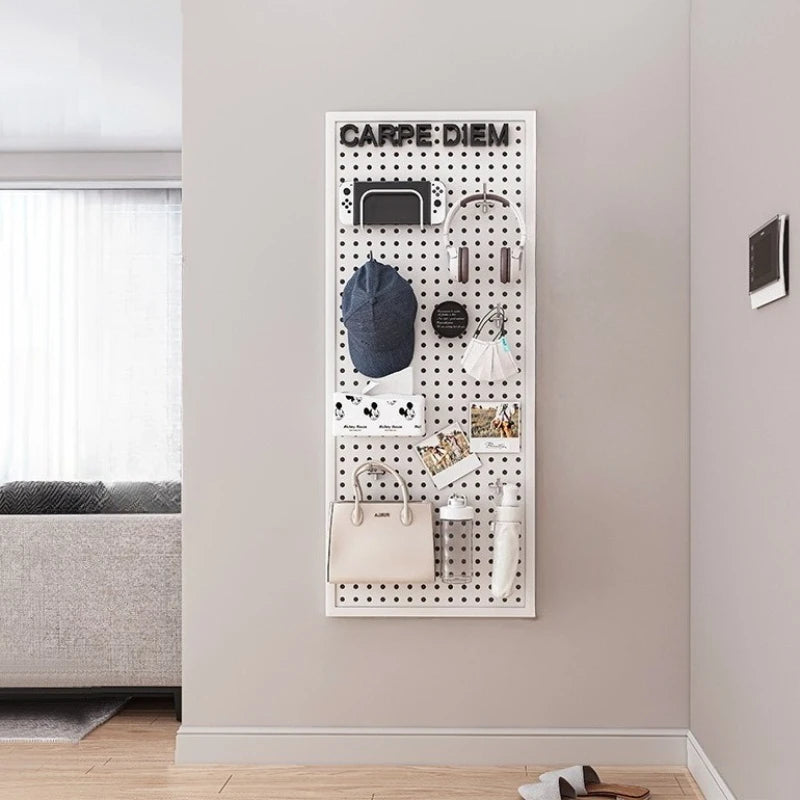 Nordic Metal Wall Shelf – Modern Minimalist Storage Rack Wall Storage Shelf Axl
