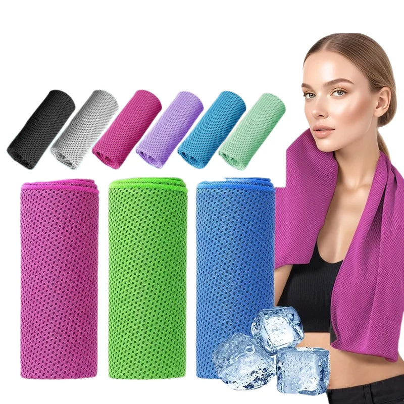 Cooling Sport Towel – Instant Ice Towel for Gym & Travel Cooling Sport Towel Axl