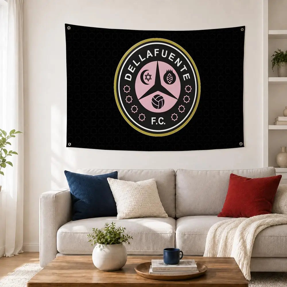 D-Dellafuente Fan Flag – Wall Décor & Concert Banner Fan Art Flag Axl