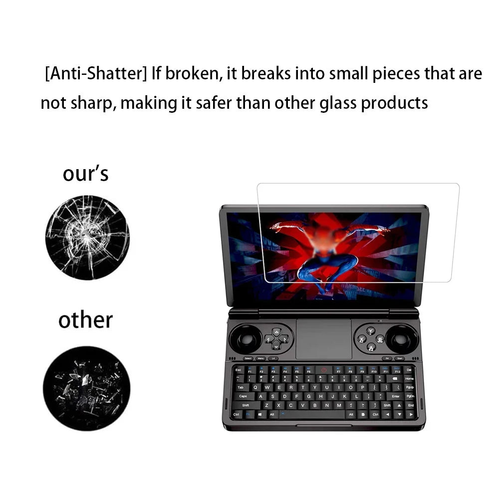 GPD Win Mini Tempered Glass Screen Protector – 9H HD Clear Screen Protector Axl
