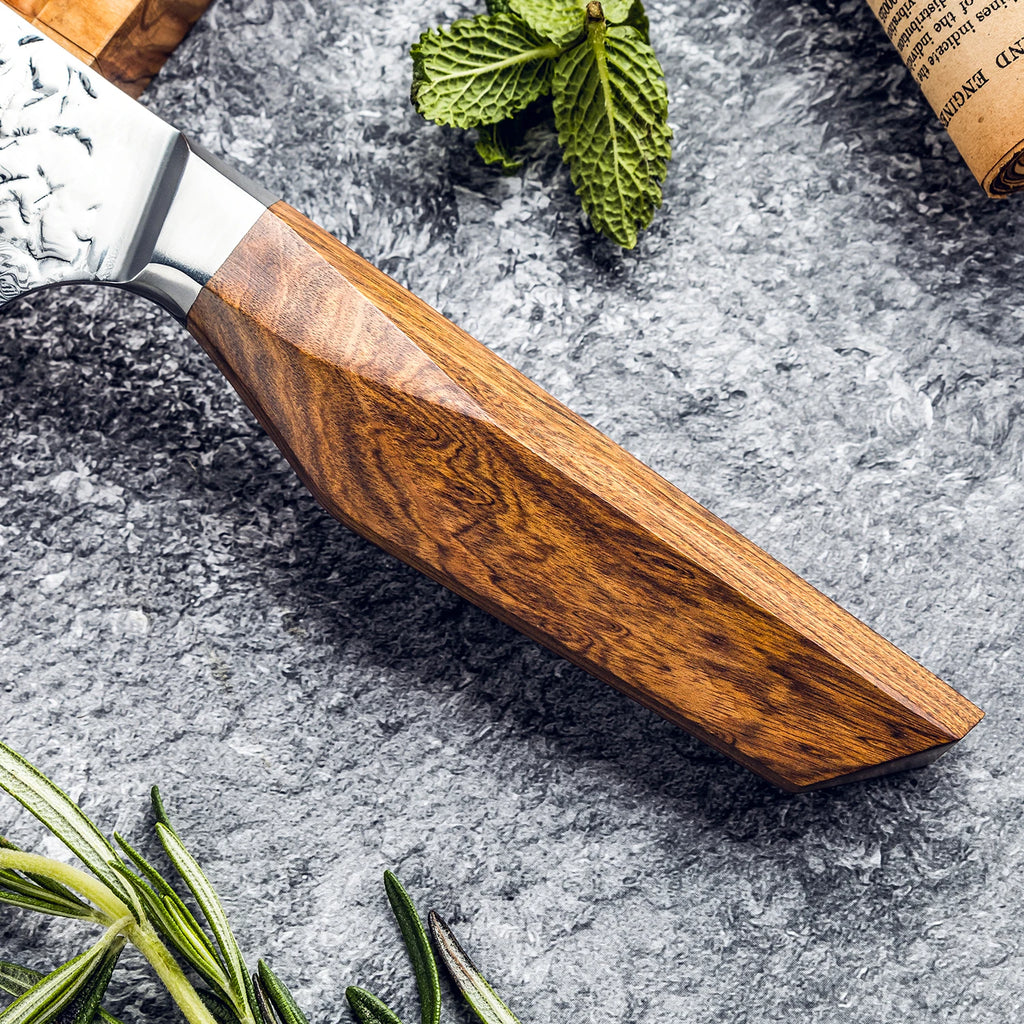 Grandsharp 8" Kiritsuke Knife – 67-Layer Damascus Steel AUS-10 Damascus Chef Knife Axl