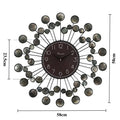 Luxury Shell Wall Clock – Nordic Silent Quartz Decor 58cm Silent Wall Clock Axl Shell Wall Clock