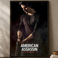 Dylan O'Brien HD PVC Wall Poster – Self-Stick Home Décor Wall Art Poster Axl White01 15X20cmNoframe
